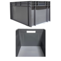 Huchem Eurobox 60 x 40 x 32 cm geschlossen | Stapelbehälter 53 Liter | Polypropylen