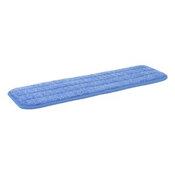 Mikrofaser-Klettmopp 40 cm | Flachmopp mit Klettbefestigung | 100 % Mikrofaser