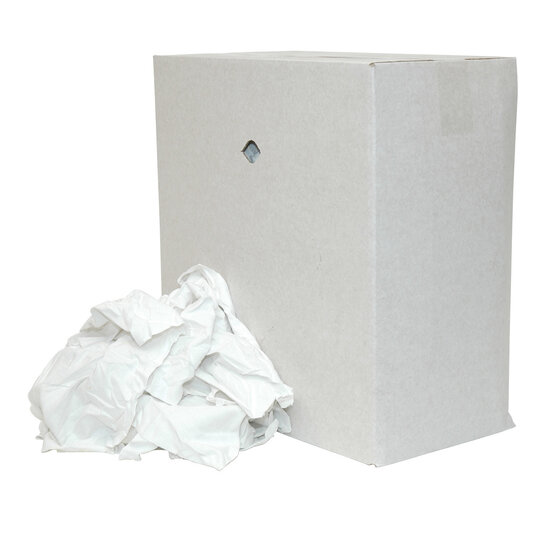 Huchem Putzlappen | weiß | Frottee | 10 kg | Putztücher | Handtücher | Saugfähig