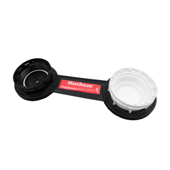 Huchem Kanisterschlüssel Kombi DIN 51 / DIN 61 | Deckelöffner für Kanister | 50 mm und 63 mm