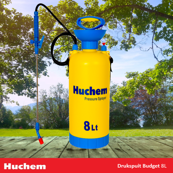 Huchem Drucksprüher | 8L | Zerstäuber | Handsprüher | Nebelsprüher | Sprayer