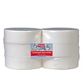 Huchem Toilettenpapier Maxi Jumbo 1-lagig | 525 m pro Rolle | 6 Rollen Zellstoff