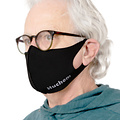Huchem Wiederverwendbare Hygienemaske schwarz | Mund-Nasen-Maske aus Stoff | waschbar