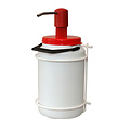 Huchem Dosierpumpe mit Wandhalter für Handwaschpaste 3 kg | robust | für Werkstatt und Garage