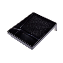 Farbwanne M schwarz 33 x 26 cm | Rollerwanne Kunststoff | für Farbrollen
