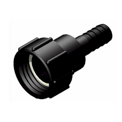 IBC-Adapter DIN 61 (S60x6) auf Schlauchtülle 1 Zoll (25 mm) | Innengewinde | PPGF