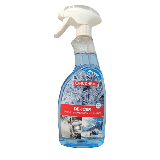 Huchem Ruitenontdooier Spray | De-Icer | 500 ml. | Antivries | Ijsvrij