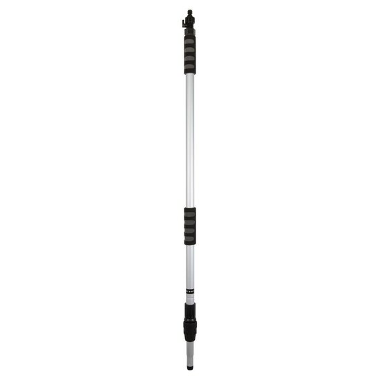 Huchem Teleskopstiel Aluminium mit Wasserdurchfluss | 2 m oder 4 m | für Bürsten und Fensterwischer