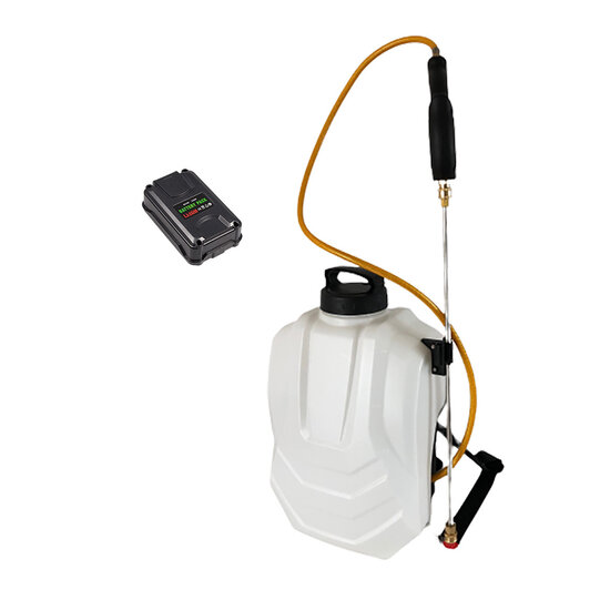 Huchem Samourai Akku-Rückensprüher 15 L elektrisch | Li-Ion | mit 3 Sprühdüsen