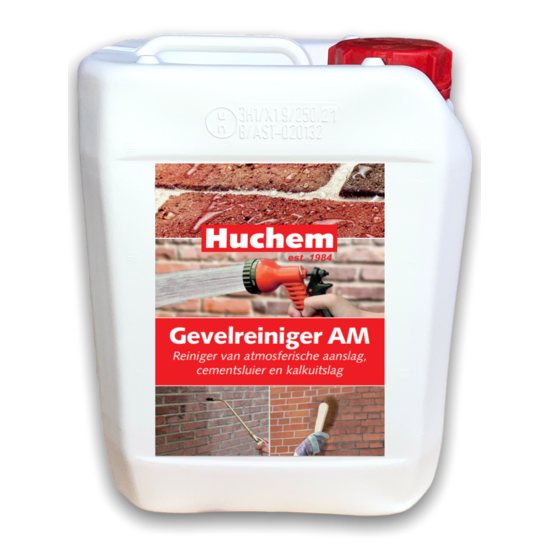 Huchem Mauer- & Fassadenreiniger | 5L | Steinreiniger | Betonreiniger