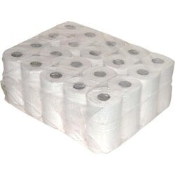 Toilettenpapier 2-lagig Budget | 48 Rollen à 200 Blatt | weich und günstig