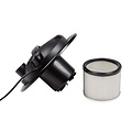 Huchem Eurom Force 1218 Aschesauger 18 L | Ash Cleaner Metal | mit HEPA-Filter