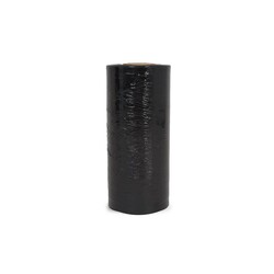 Maschinenstretchfolie schwarz 500 mm x 1.500 m | 23 µm | LDPE | Palettenfolie
