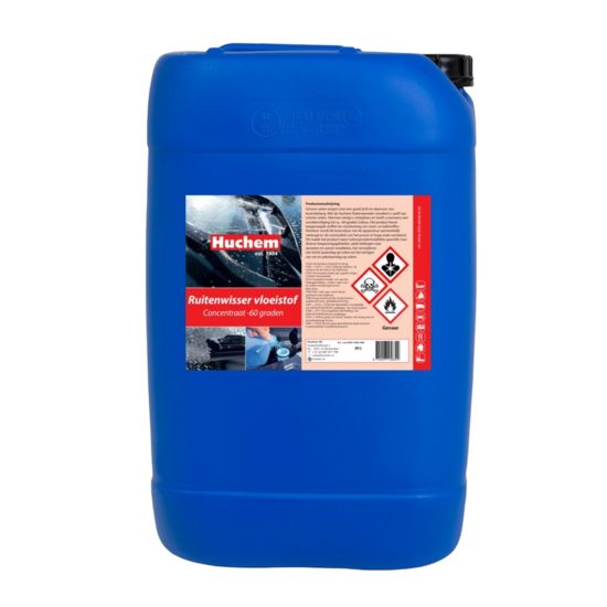 Huchem Scheibenwaschflüssigkeit | Konzentrat | 20 l | −60 Grad | Screen Wash | Scheibenfrostschutz | Winter
