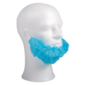 Huchem Bartschutz Bartnetz blau | Einweg | 100 Stück | Lebensmittelhygiene