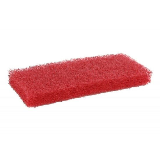 Huchem Scheuerpad rot 245 x 125 mm | Doodlebug | für Hand- und Stielpadhalter