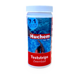 Pool-Teststreifen 7 in 1 | 50 Stück | pH, Chlor, Brom, Alkalinität, Cyanursäure