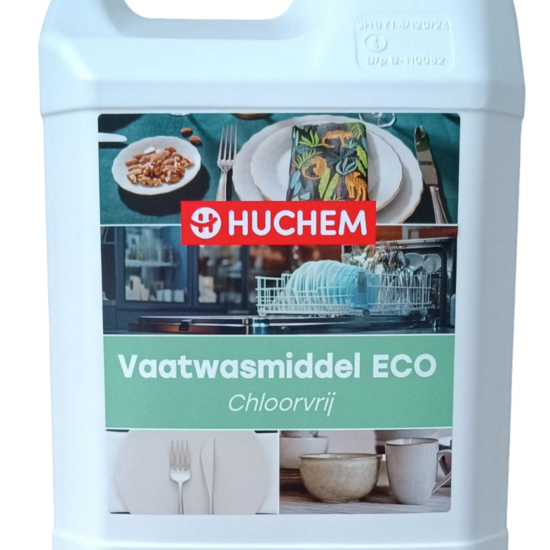 Huchem ECO Geschirrspülmittel | 5L | Flüssig | Spülmaschine | Gastronomie | Chlorfrei