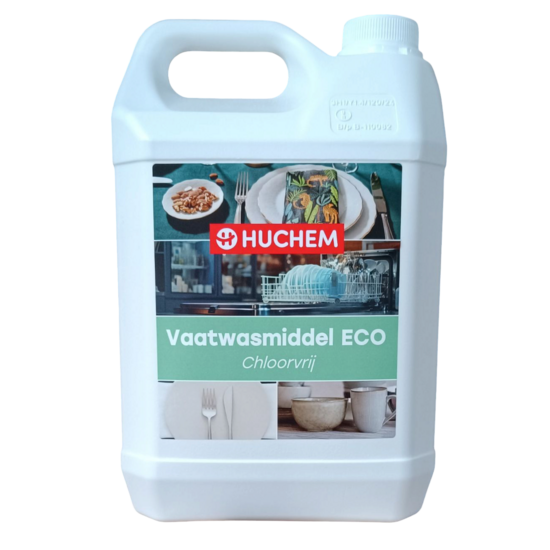 Huchem ECO Geschirrspülmittel | 5L | Flüssig | Spülmaschine | Gastronomie | Chlorfrei