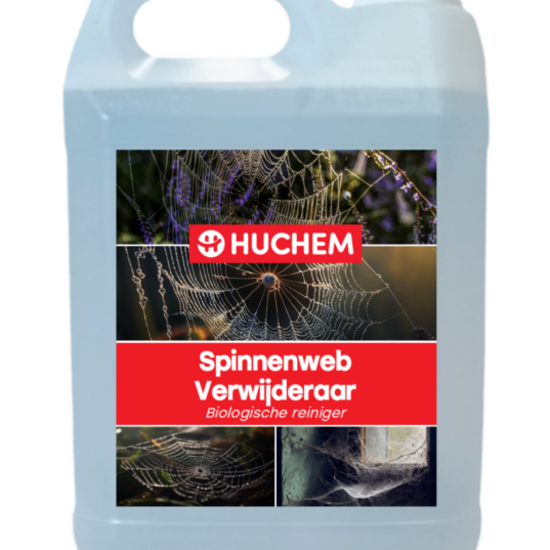 Huchem Spinnwebenentferner | 5L | Biologischer Reiniger | Spider Web Remover | Web Free