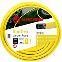 Gartenschlauch 3/4 Zoll 25 m | 3-lagig, verstärkt | 8 bar Arbeitsdruck