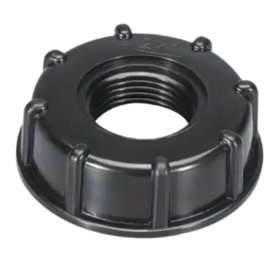 Huchem IBC-Adapter DIN 61 (S60x6) auf 3/4 Zoll Innengewinde | Female | für Schlauch und Pumpe