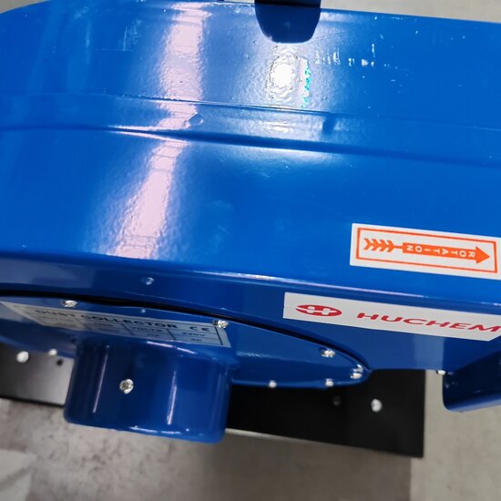 Huchem Staubabsauger | Luftkanal | ± 850 m³/h | inkl. Staubbeutel | Staubabscheider