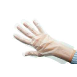 Dieselhandschuhe LDPE transparent | Einweghandschuhe zum Tanken | 100 Stück