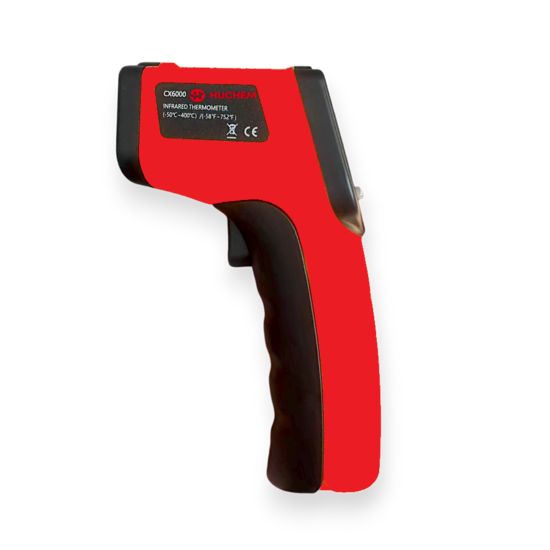 Huchem Digitale Infrarot-Temperaturmessgerät | -50 bis +400 Grad | Laser | Infrarot-Thermometer | Digital