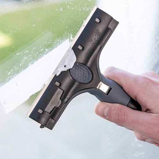 Huchem Unger ErgoTec Ninja Glasschaber 10 cm | Komplettset | mit Hosenclip