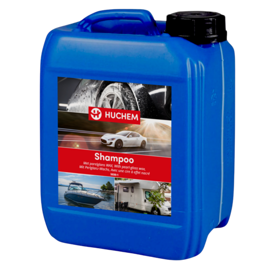 Huchem Advanced Shampoo mit Wachs | 5L | Auto | PKW | Boot | Fahrrad | Motorroller | Park & Garten