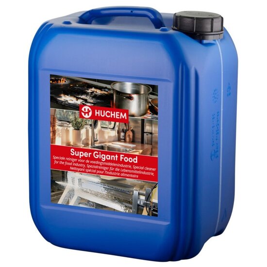 Huchem Entfetter | Super Gigant Food | Gastronomie | Lebensmittelindustrie | Café | Brasserie | 10 L | Reinigung