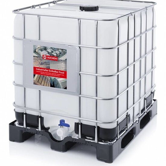 Huchem Entkalker | Descaler | 1000L | Lamellen | Mikrokanal | Entkalkungsmittel | Rückkühler | Wärmetauscher