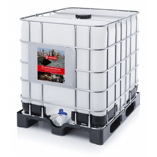 Huchem Öl- und Heizölentferner | 1000 L IBC | industrieller Entfetter für Öl- und Heizölverschmutzungen