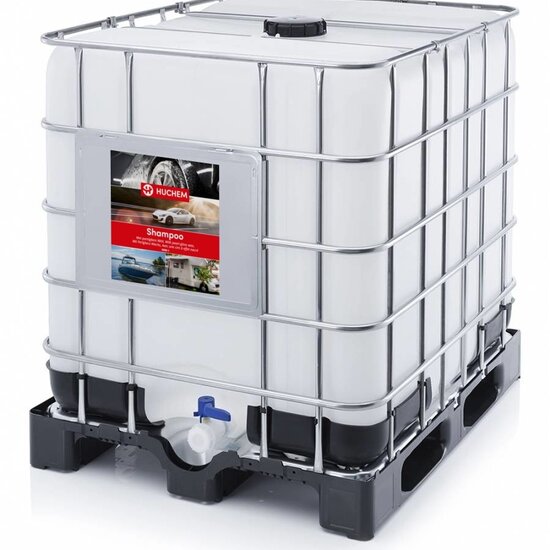 Huchem Auto & Boot Shampoo | 1000L | mit Perlglanz-Extra-Wachs | Autoshampoowachs | Bootshampoowachs | Carshampoowachs