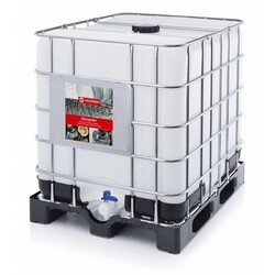 Klarspüler gewerblich Konzentrat | 1000 L IBC | streifenfreies Trocknen für Spülmaschinen in Gastronomie und Catering