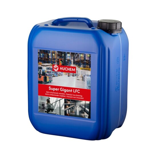 Huchem Super Gigant LFC | Bodenreiniger | 10 L | Scheuersaugmaschinen-Reinigungsmittel | Floorpro | Sauger