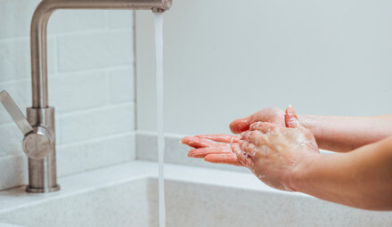 Handseife und Handreinigung