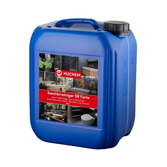 Huchem Sanitärreiniger SR Forte | Saurer Kraftreiniger | 10 liter