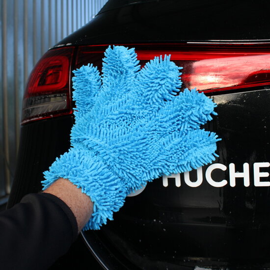 Huchem Waschhandschuh | Waschhandschuh | Hugo Wash | Premium | Mikrofaser-Reinigungshandschuh