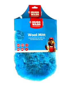 Doppelseitiger Woll-Waschhandschuh – kratzfrei für Auto, Wohnmobil, Motorrad, Fahrrad & Boot – Hugo Wasch