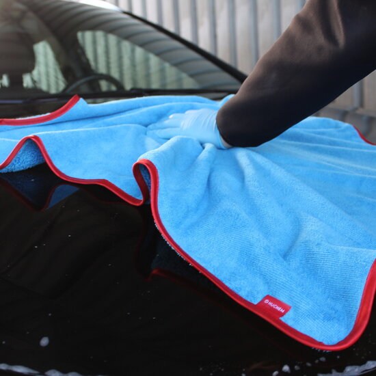 Huchem Trockentuch – 90 × 60 cm | Ultra-saugstark & fusselfrei | Hugo Wasch