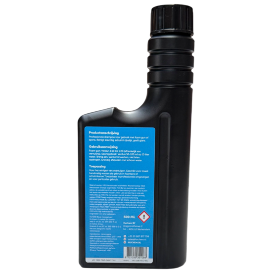 Huchem Autoshampoo | 0,5 L | FoamXtreme | Ultimative Schaummischung für glänzenden Lack | Konzentrat | Hugo Wasch