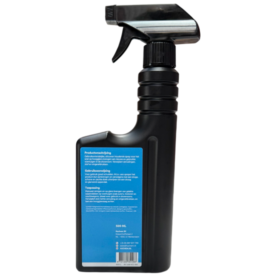 Huchem Hochglanz-Spray, 0.5 L | Wachs, das ultimative Autoglanz- & Schutzspray | Hugo Wasch