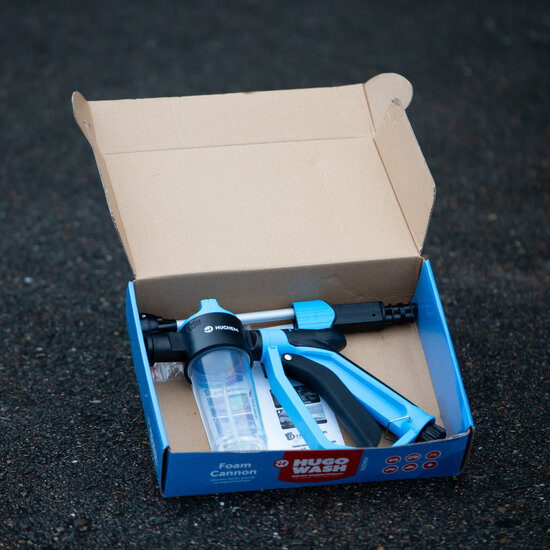 Huchem Schaumkanone | Schaumkanone für Auto, Wohnmobil, Motorrad, Boot & Fahrrad | Hugo Wasch