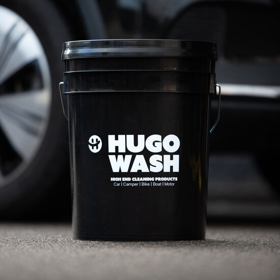 Huchem Eimer | Autowascheimer | 20 L | Hugo Wasch | inkl. Einsatzgitter | Detailing-Eimer