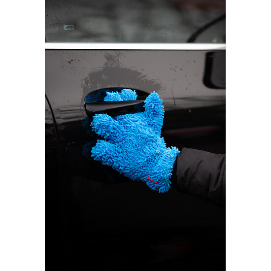 Huchem Waschhandschuh | Waschhandschuh | Hugo Wasch | Premium | Mikrofaser-Reinigungshandschuh
