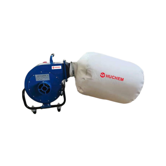 Huchem Staubabsauger | Luftkanal | ± 850 m³/h | inkl. Staubbeutel | Staubabscheider