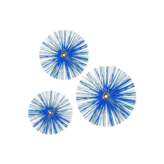 Huchem Linienstern-Set 3 Größen | 100 mm | 150 mm | 200 mm | für Handreinigungshaspel Mini