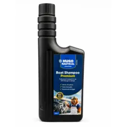 Bootsshampoo Premium 0.5 L – Professionelles Bootsshampoo für glänzende und streifenfreie Ergebnisse | Hugo Maritim